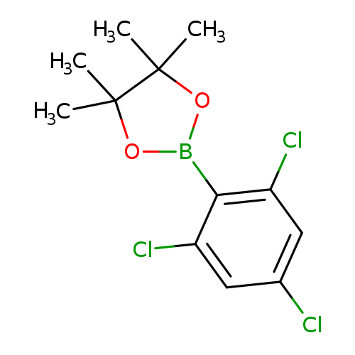 CC1(C)OB(OC1(C)C)c1c(Cl)cc(cc1Cl)Cl