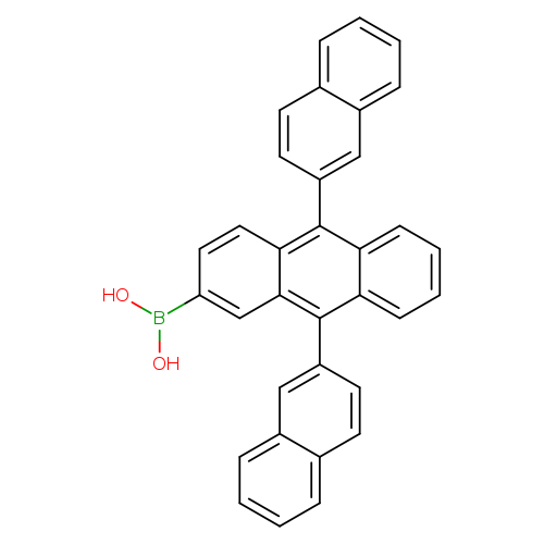 OB(c1ccc2c(c1)c(c1ccc3c(c1)cccc3)c1c(c2c2ccc3c(c2)cccc3)cccc1)O
