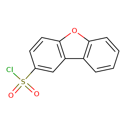 ClS(=O)(=O)c1ccc2c(c1)c1ccccc1o2
