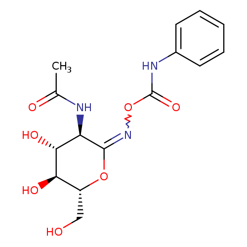 OC[C@H]1OC(=NOC(=O)Nc2ccccc2)[C@@H]([C@H]([C@@H]1O)O)NC(=O)C