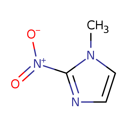 [O-][N+](=O)c1nccn1C