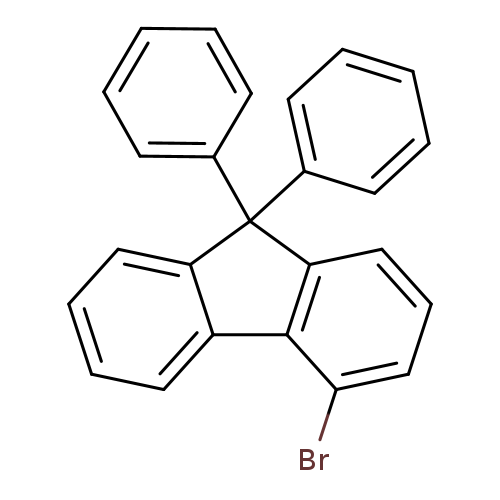 Brc1cccc2c1c1ccccc1C2(c1ccccc1)c1ccccc1