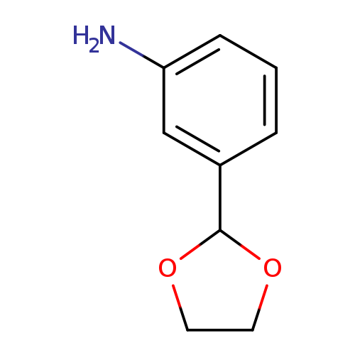 Nc1cccc(c1)C1OCCO1