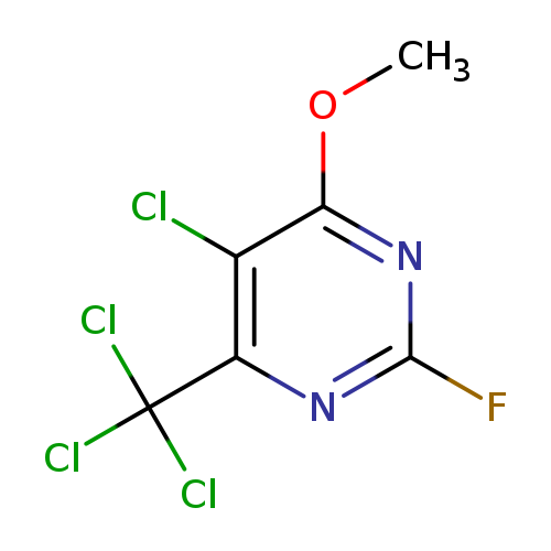 COc1nc(F)nc(c1Cl)C(Cl)(Cl)Cl