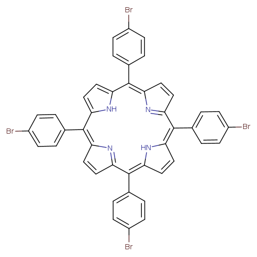Brc1ccc(cc1)/C/1=C/2C=CC(=N2)/C(=c2/cc/c(=C(/C3=N/C(=C(c4[nH]c1cc4)/c1ccc(cc1)Br)/C=C3)c1ccc(cc1)Br)/[nH]2)/c1ccc(cc1)Br
