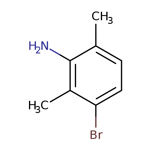 Brc1ccc(c(c1C)N)C