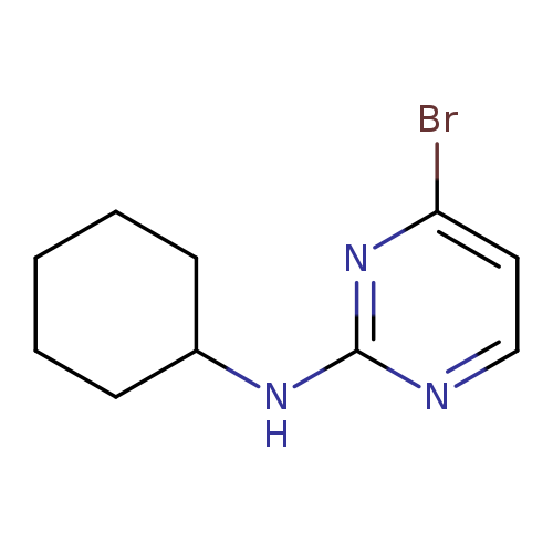 Brc1ccnc(n1)NC1CCCCC1