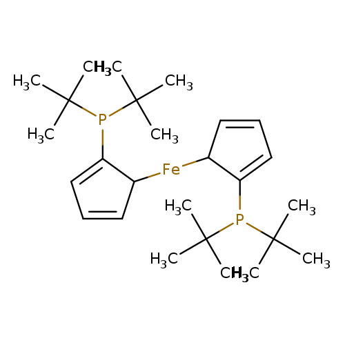 CC(P(C(C)(C)C)C1=CC=CC1[Fe]C1C=CC=C1P(C(C)(C)C)C(C)(C)C)(C)C