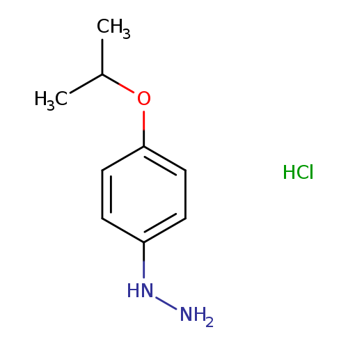 NNc1ccc(cc1)OC(C)C.Cl