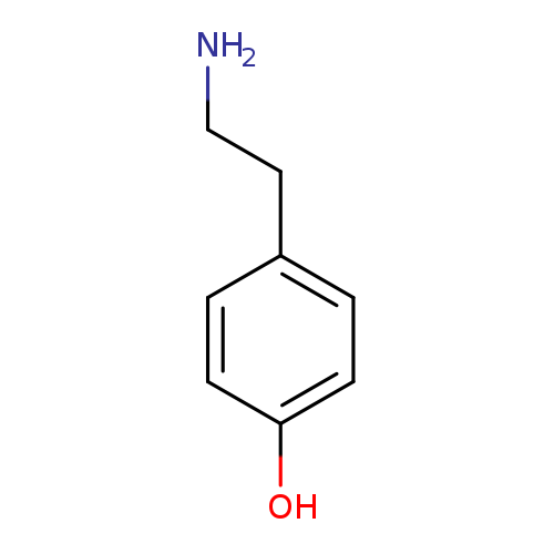 NCCc1ccc(cc1)O