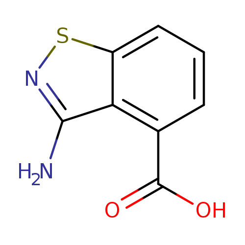 OC(=O)c1cccc2c1c(N)ns2