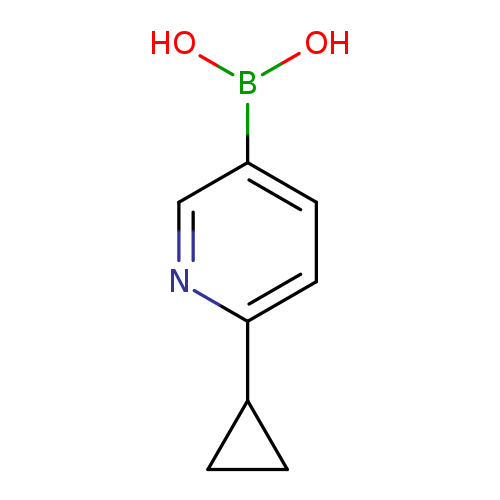 OB(c1ccc(nc1)C1CC1)O