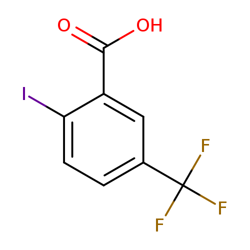 OC(=O)c1cc(ccc1I)C(F)(F)F