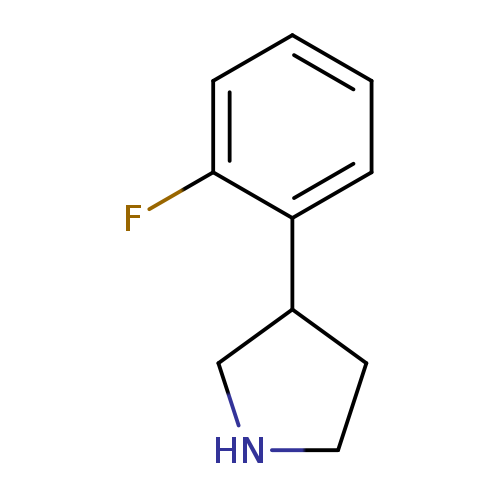 Fc1ccccc1C1CNCC1