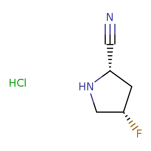 F[C@H]1C[C@H](NC1)C#N.Cl