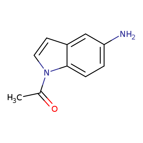 Nc1ccc2c(c1)ccn2C(=O)C