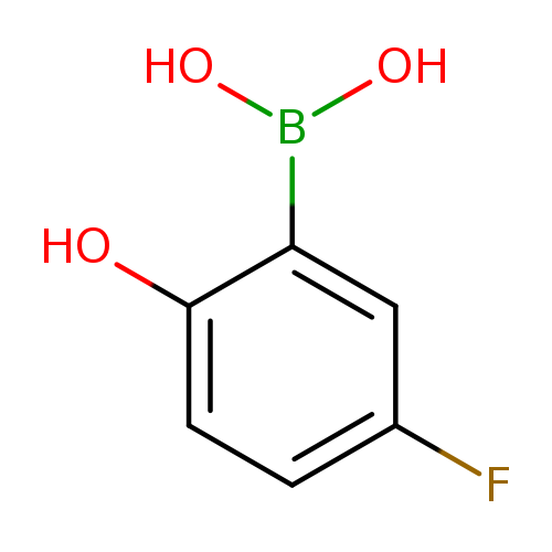 Fc1ccc(c(c1)B(O)O)O