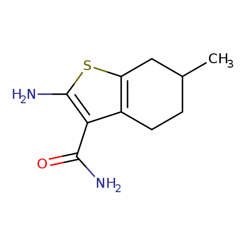 CC1CCc2c(C1)sc(c2C(=O)N)N