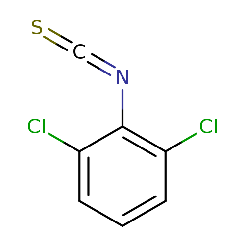 S=C=Nc1c(Cl)cccc1Cl