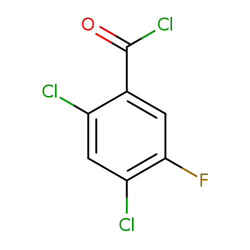 ClC(=O)c1cc(F)c(cc1Cl)Cl