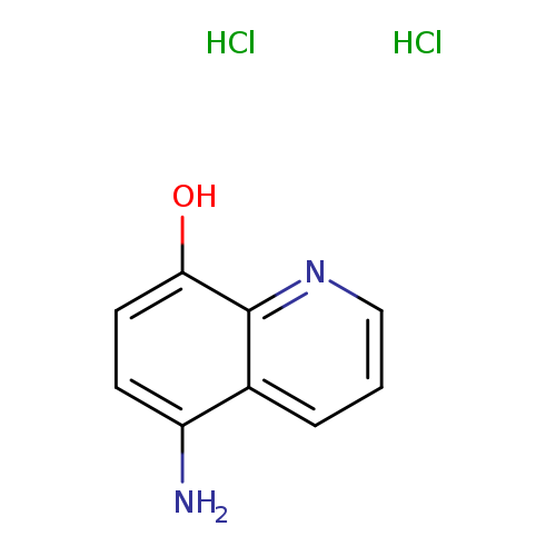 Nc1ccc(c2c1cccn2)O.Cl.Cl