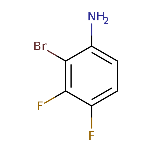 Fc1ccc(c(c1F)Br)N