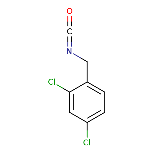 O=C=NCc1ccc(cc1Cl)Cl