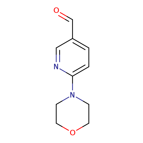 O=Cc1ccc(nc1)N1CCOCC1