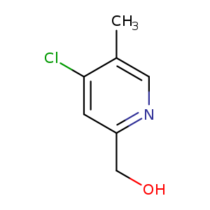 OCc1ncc(c(c1)Cl)C