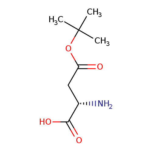 N[C@H](C(=O)O)CC(=O)OC(C)(C)C