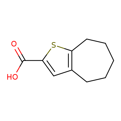 OC(=O)c1cc2c(s1)CCCCC2