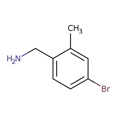 NCc1ccc(cc1C)Br
