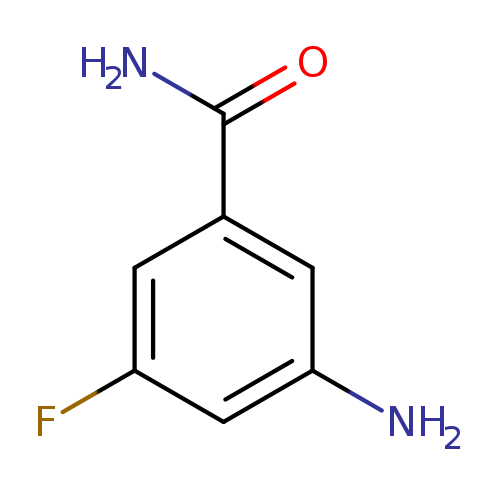 Nc1cc(F)cc(c1)C(=O)N