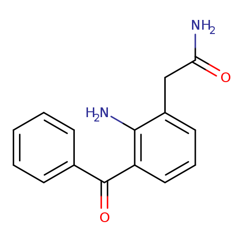 NC(=O)Cc1cccc(c1N)C(=O)c1ccccc1