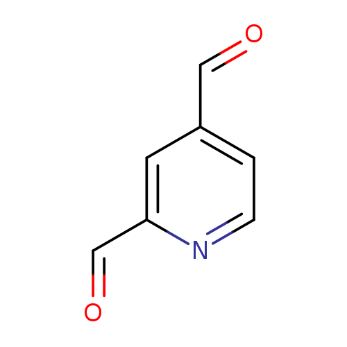 O=Cc1ccnc(c1)C=O