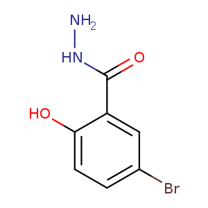 NNC(=O)c1cc(Br)ccc1O