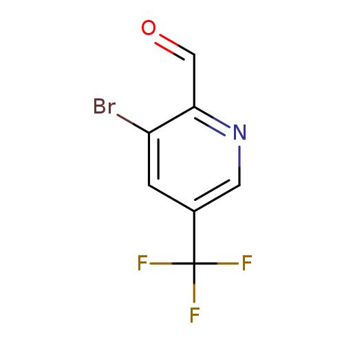 O=Cc1ncc(cc1Br)C(F)(F)F