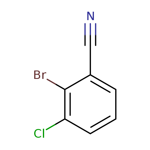 N#Cc1cccc(c1Br)Cl