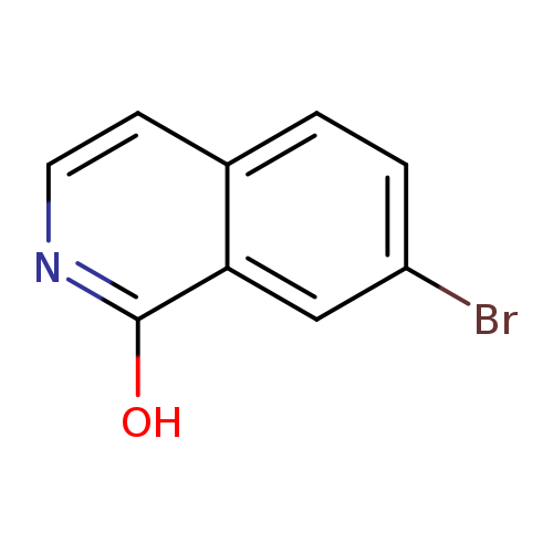 Brc1ccc2c(c1)c(O)ncc2