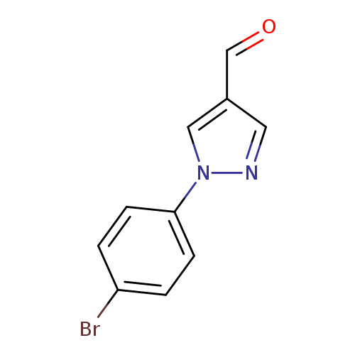 O=Cc1cnn(c1)c1ccc(cc1)Br
