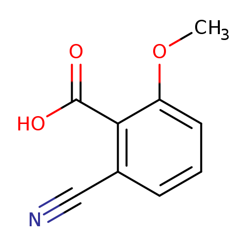 COc1cccc(c1C(=O)O)C#N