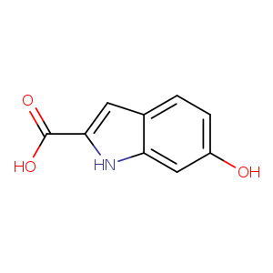 Oc1ccc2c(c1)[nH]c(c2)C(=O)O