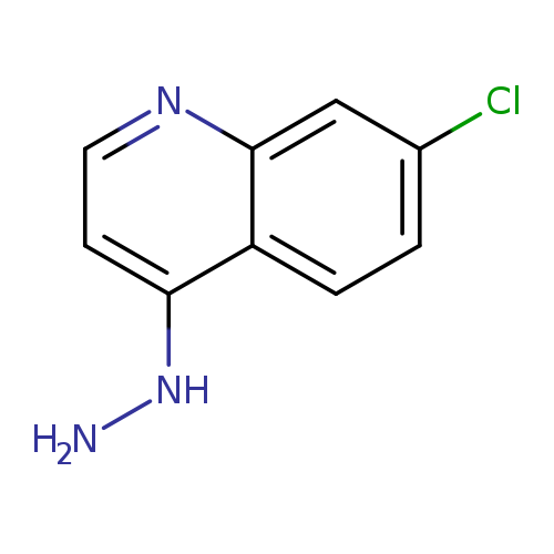 NNc1ccnc2c1ccc(c2)Cl