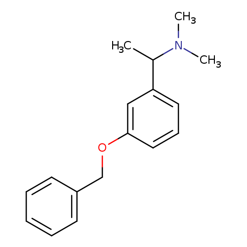 CN(C(c1cccc(c1)OCc1ccccc1)C)C