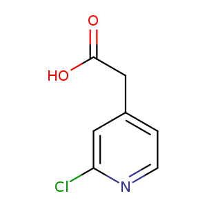 OC(=O)Cc1ccnc(c1)Cl