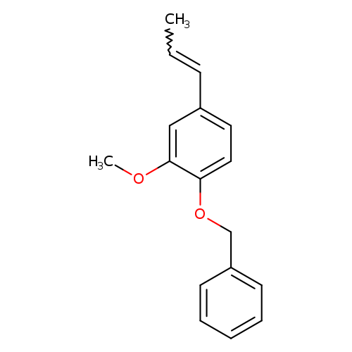 CC=Cc1ccc(c(c1)OC)OCc1ccccc1