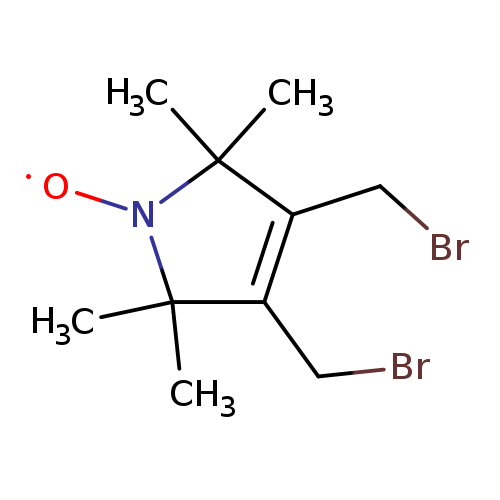 BrCC1=C(CBr)C(N(C1(C)C)[O])(C)C
