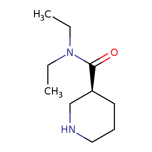CCN(C(=O)[C@H]1CCCNC1)CC