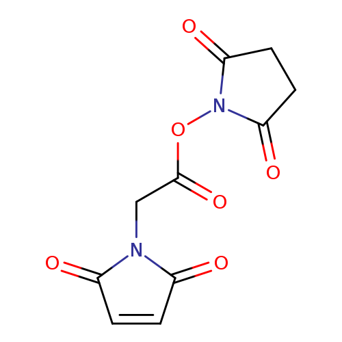 O=C(CN1C(=O)C=CC1=O)ON1C(=O)CCC1=O