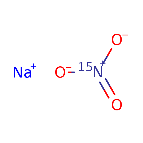 [O-][15N+](=O)[O-].[Na+]